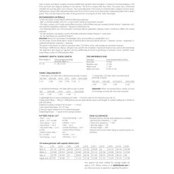 Vikisews - Gail Jacket Sewing Pattern (UK 6-24) -Croft Mill vikisews gail jacket sewing pattern sizeguide2