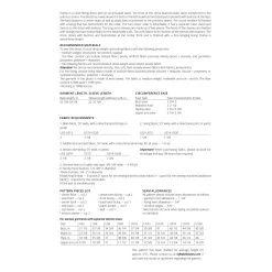 Vikisews - Harley Dress Sewing Pattern (UK 6-24) -Croft Mill vikisews harley dress sewing pattern sizeguide2 gallery