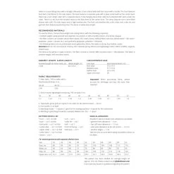 Vikisews - Helen Dress Sewing Pattern (UK 6-24) -Croft Mill vikisews helen dress sewing pattern sizeguide2