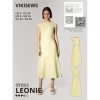 Vikisews - Leonie Dress Sewing Pattern (UK 6-24) -Croft Mill vikisews leonie dress sewing pattern cover