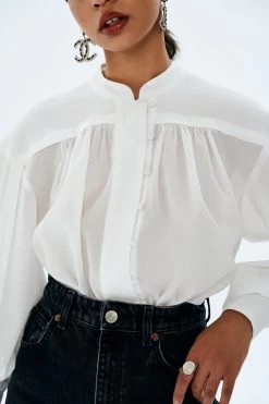 Vikisews - Liza Blouse Sewing Pattern (UK 6-24) 14 Vikisews - Liza Blouse Sewing Pattern (UK 6-24) -Croft Mill vikisews liza blouse sewing pattern 2