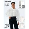 Vikisews - Liza Blouse Sewing Pattern (UK 6-24) -Croft Mill vikisews liza blouse sewing pattern cover