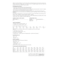 Vikisews - Malika Skirt Sewing Pattern (UK 6-24) -Croft Mill vikisews malika skirt sewing pattern sizeguide2