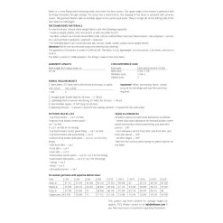 Vikisews - Marla Dress Sewing Pattern (UK 6-24) -Croft Mill vikisews marla dress sewing pattern sizeguide1