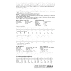 Vikisews - Martina Coat Sewing Pattern (UK 6-24) -Croft Mill vikisews martina coat sewing pattern sizeguide2