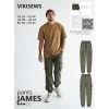 Vikisews - Men’s James Pants Sewing Pattern (UK 28-44) -Croft Mill vikisews men s james pants sewing pattern cover