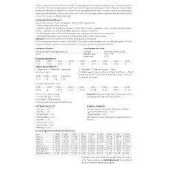 Vikisews - Men’s Oliver Trousers Pattern (UK 28-44) -Croft Mill vikisews men s oliver trousers pattern sizeguide1