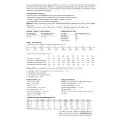 Vikisews - Neya Anorak Sewing Pattern (UK 6-24) -Croft Mill vikisews neya anorak sewing pattern sizeguide2