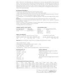 Vikisews - Violet Dress Sewing Pattern (UK 6-24) -Croft Mill vikisews violet dress sewing pattern sizeguide1