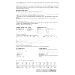 Vikisews - Violet Dress Sewing Pattern (UK 6-24) -Croft Mill vikisews violet dress sewing pattern sizeguide2