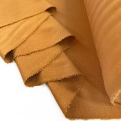 Changing Times - Mustard Ponte 6 Changing Times - Mustard Ponte -Croft Mill viscose poly elastane fabric changing times mustard ponte fold