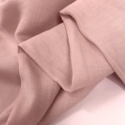 Voily - Pink -Croft Mill voily pink fabulous poly viscose dusky pink fabric fold
