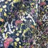 Voyage - Hedgerow Navy Morlich Cotton 2 Voyage - Hedgerow Navy Morlich Cotton -Croft Mill voyage hedgerow navy morlich cotton dress fabric cu