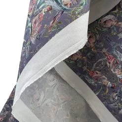 Voyage - Netherton Loganberry Heather Morlich Cotton 10 Voyage - Netherton Loganberry Heather Morlich Cotton -Croft Mill voyage netherton loganberry heather morlich cotton pheasant print purple dress fabric drape