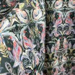 Voyage - Netherton Pomegranate Emerald Morlich Cotton