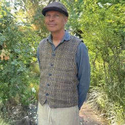 Wardrobe By Me - Men’s Pike Vest Pattern (Sizes 2XS-4XL) -Croft Mill wardrobe by me mens pike vest sewing pattern 3