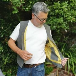 Wardrobe By Me - Men’s Pike Vest Pattern (Sizes 2XS-4XL) -Croft Mill wardrobe by me mens pike vest sewing pattern 6