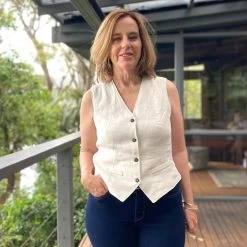 Wardrobe By Me - Pika Vest Sewing Pattern -Croft Mill wardrobe by me pika vest sewing pattern 7