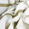 Harlequin Sumi -Croft Mill white and gold viscose linen fabric harlequin aphrodite cu