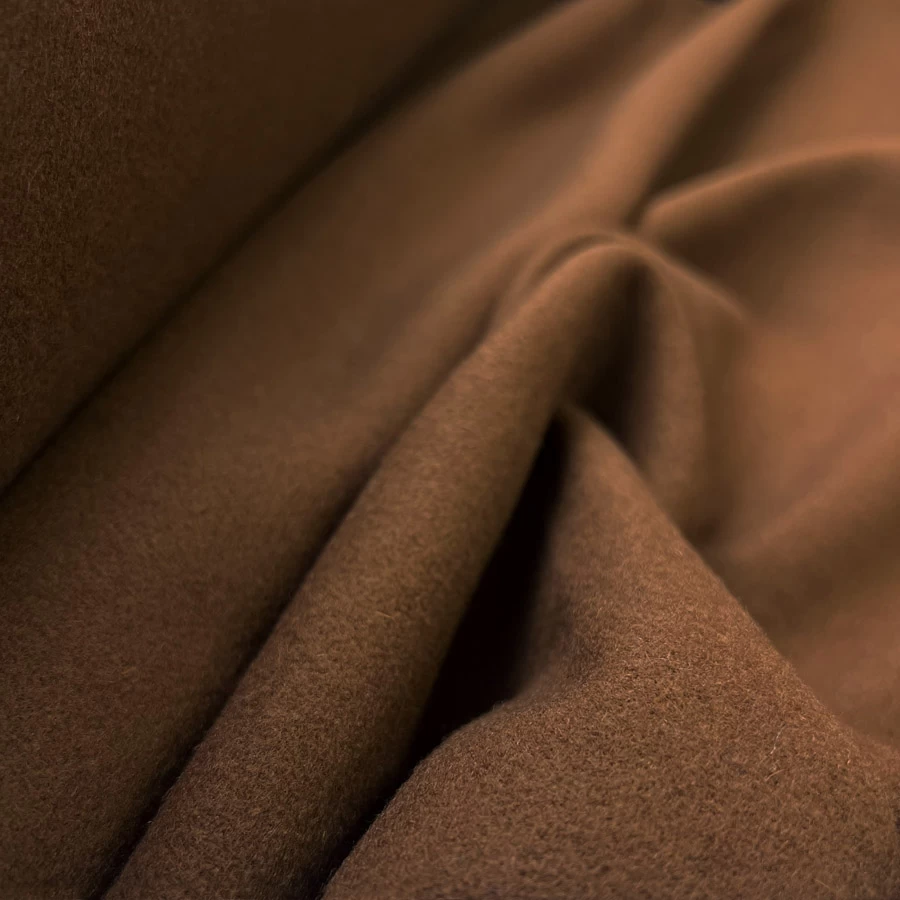 Wool Coating - Pecan 3 Wool Coating - Pecan
